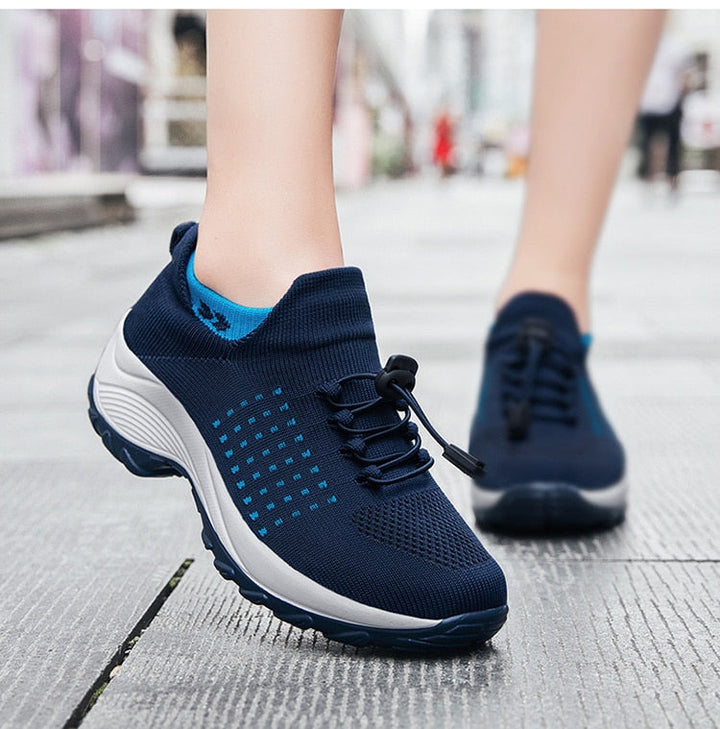 Orthopädische Wanderschuhe für Damen mit Fußgewölbestütze