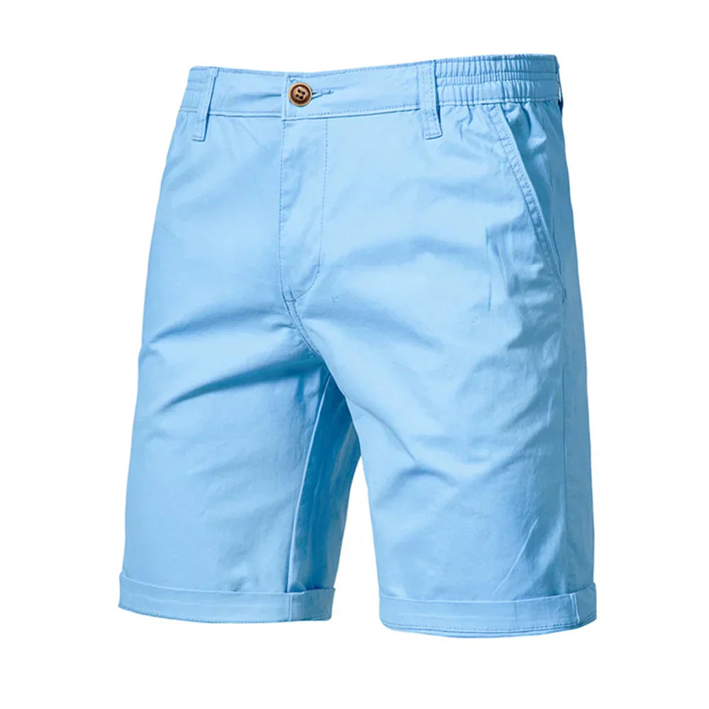 Emil | Herren Freizeit Chino-Shorts mit Knopfleiste