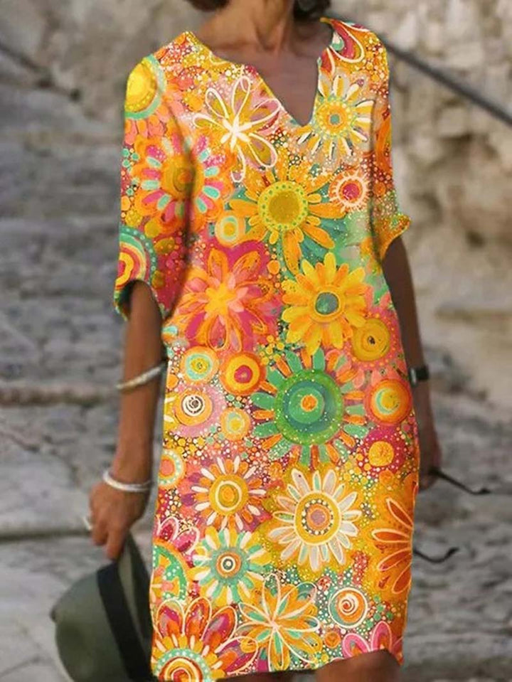 Lucy – Floral Print Dress - Image 3
