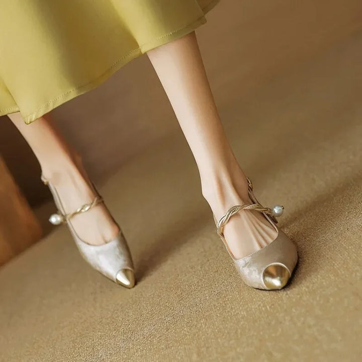 Pumps mit Kitten-Heel für Damen