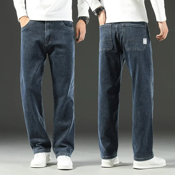 Herrenjeans Regular Fit gerades Bein