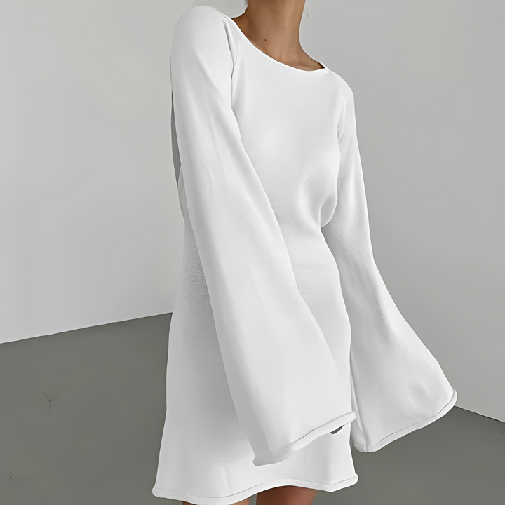 Aryana - Stilvolles Sommerkleid mit langen Ärmeln für Frauen