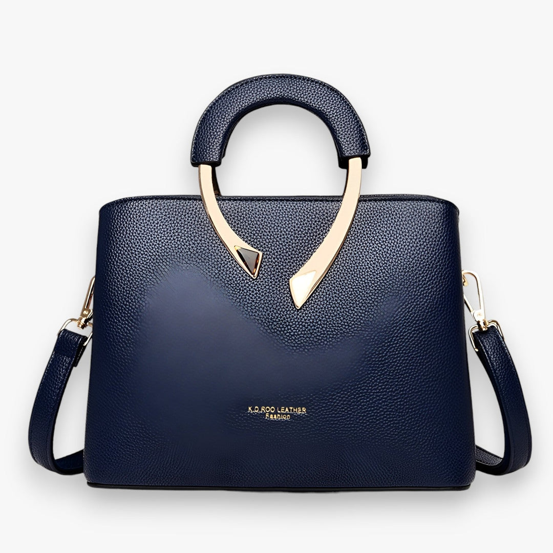 Damen Tote Bag mit Goldakzent