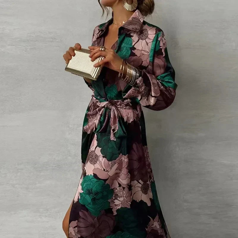 Amelie – Elegant Floral Maxi Dress for Women - Image 1