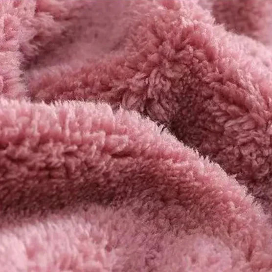 Emma | Damen Winter-Kuschelige Kapuzenjacke mit Reißverschluss