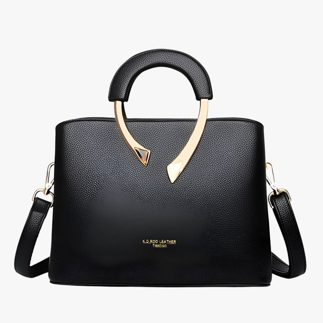 Damen Tote Bag mit Goldakzent