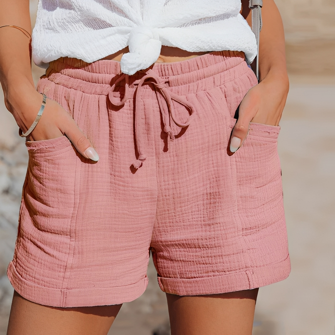Shynna - Modische Damen-Sommershorts
