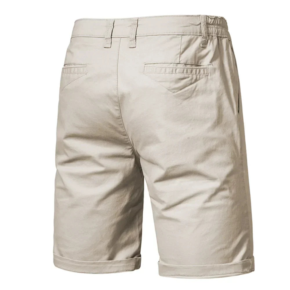 Emil | Herren Freizeit Chino-Shorts mit Knopfleiste