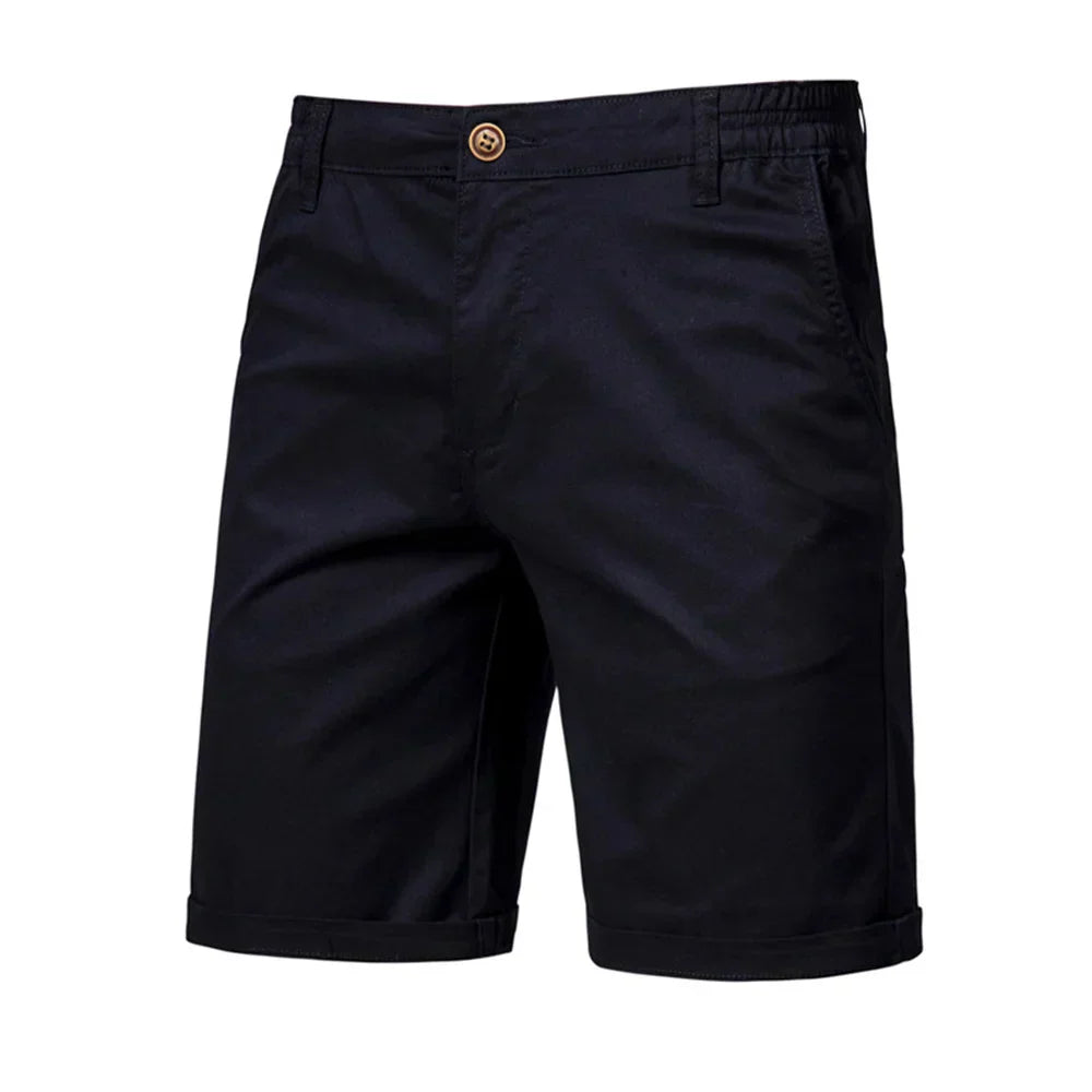 Emil | Herren Freizeit Chino-Shorts mit Knopfleiste