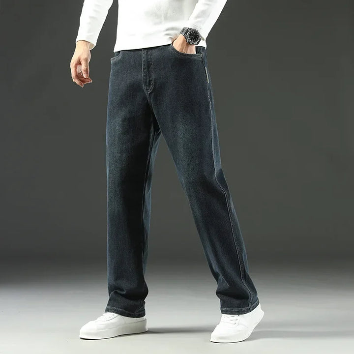 Herrenjeans Regular Fit gerades Bein