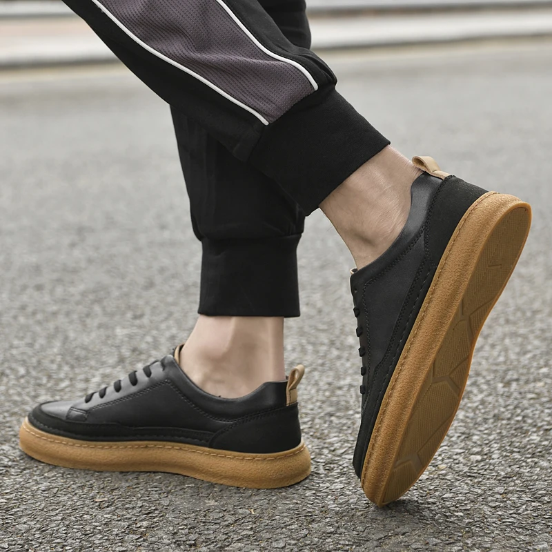 Derby-Schnürschuhe mit Gummisohle