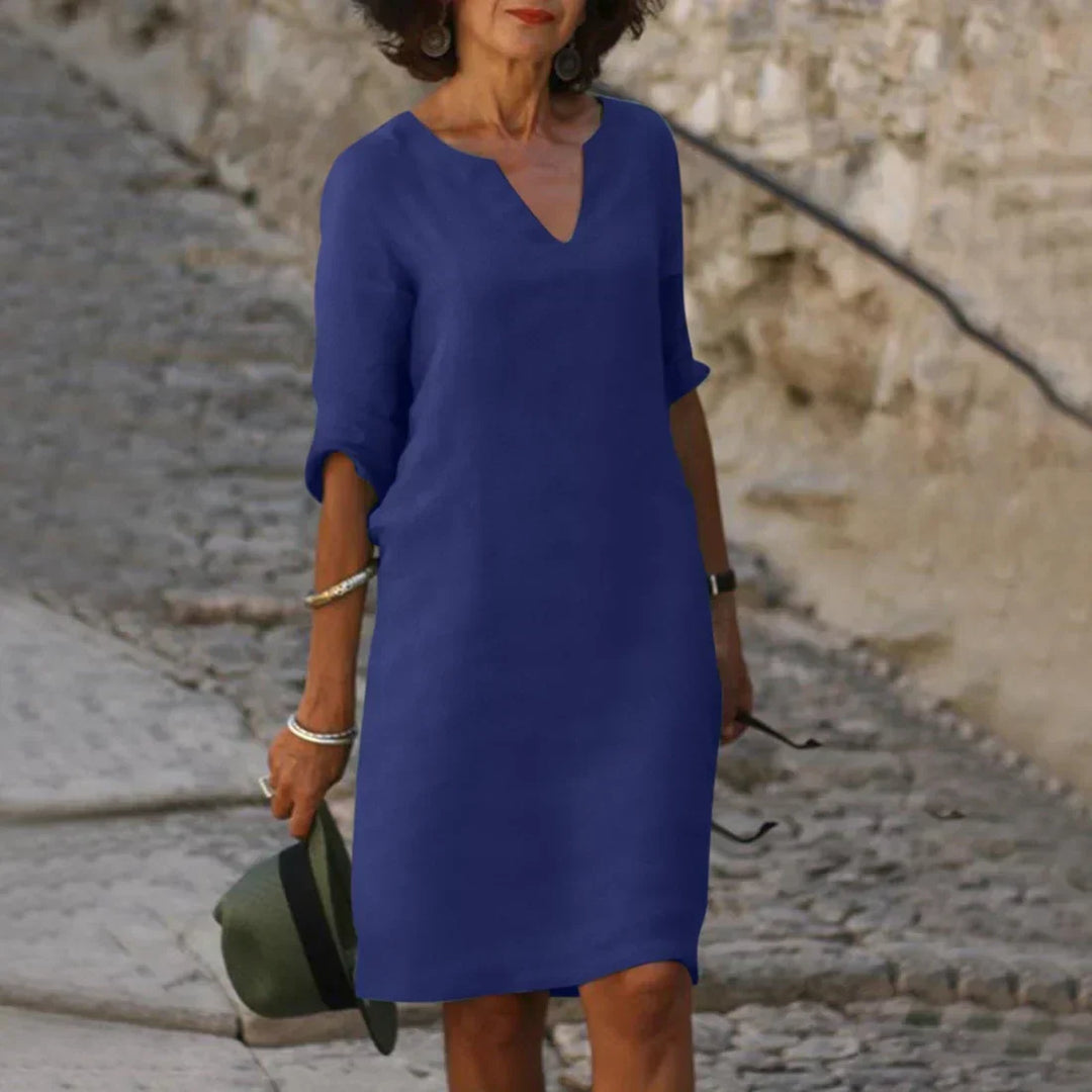 Clara – Leinen-Sommerkleid
