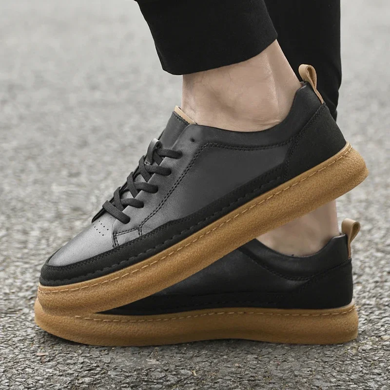 Derby-Schnürschuhe mit Gummisohle