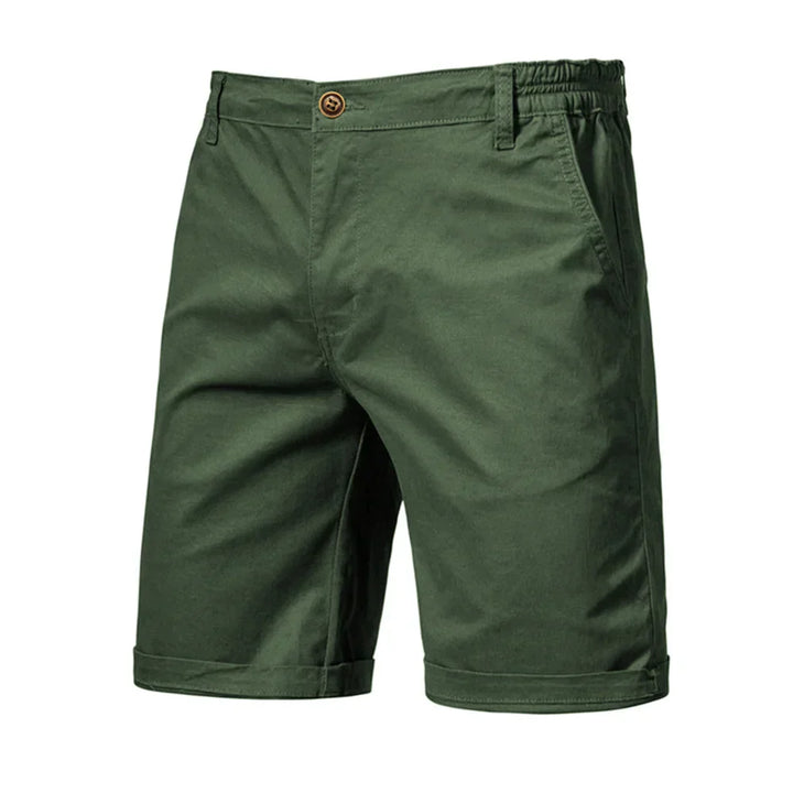 Emil | Herren Freizeit Chino-Shorts mit Knopfleiste