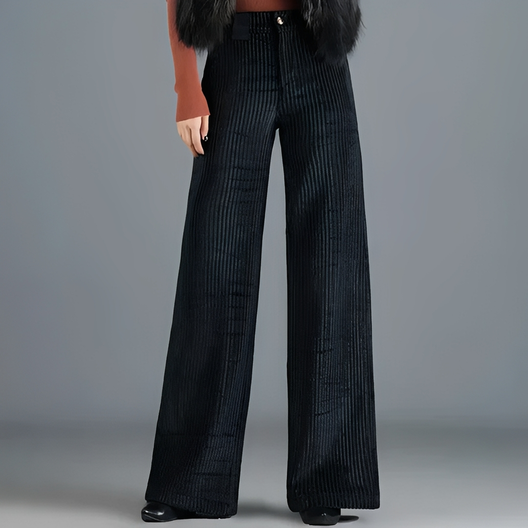 Victorine – Elegante Hose aus Cord für Damen