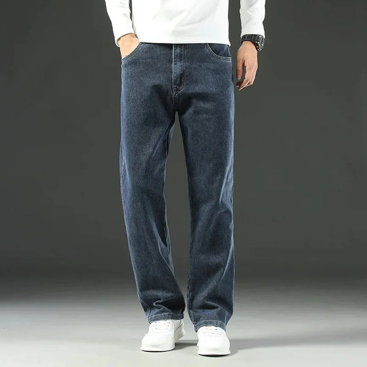 Herrenjeans Regular Fit gerades Bein