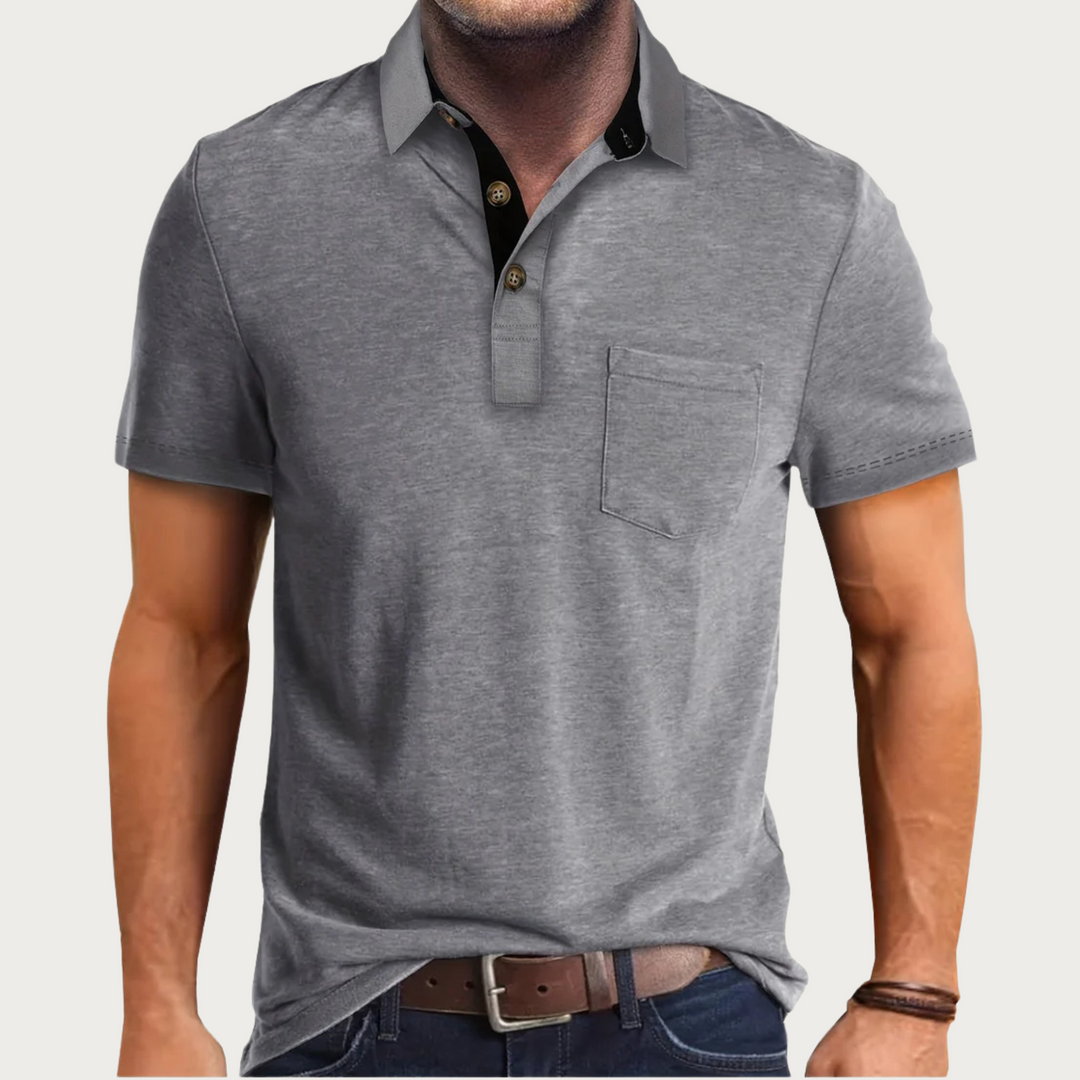 Patrick | Herren Kurzarm Polohemd mit Knopfleiste