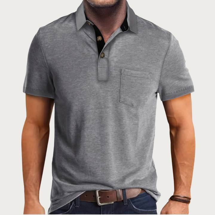 Patrick | Herren Kurzarm Polohemd mit Knopfleiste