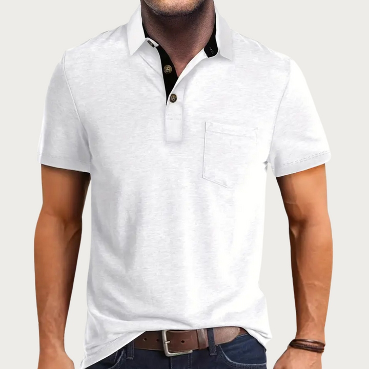 Patrick | Herren Kurzarm Polohemd mit Knopfleiste