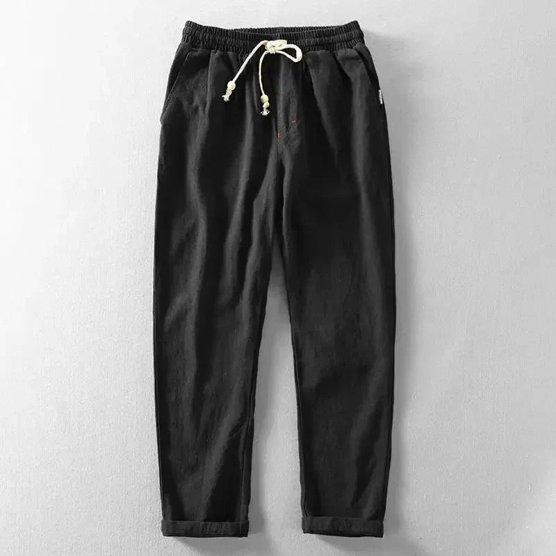 Sander | Leinenhose Damen – Elegante, Atmungsaktive & Bequeme Weiße Leinenhose für den Sommer 0
