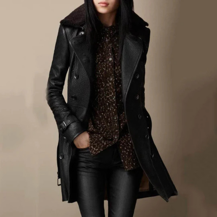 Sara | Trenchcoat mit langem und zeitlosem Design 0