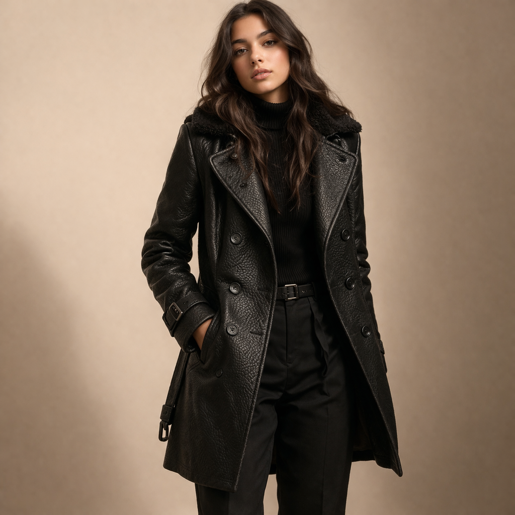 Sara | Trenchcoat mit langem und zeitlosem Design 1