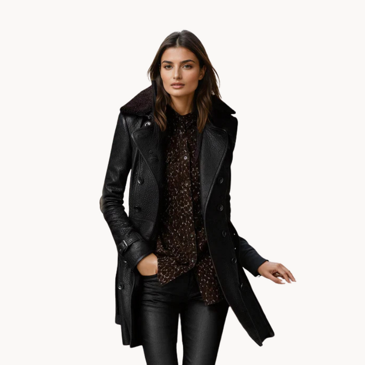 Sara | Trenchcoat mit langem und zeitlosem Design 2