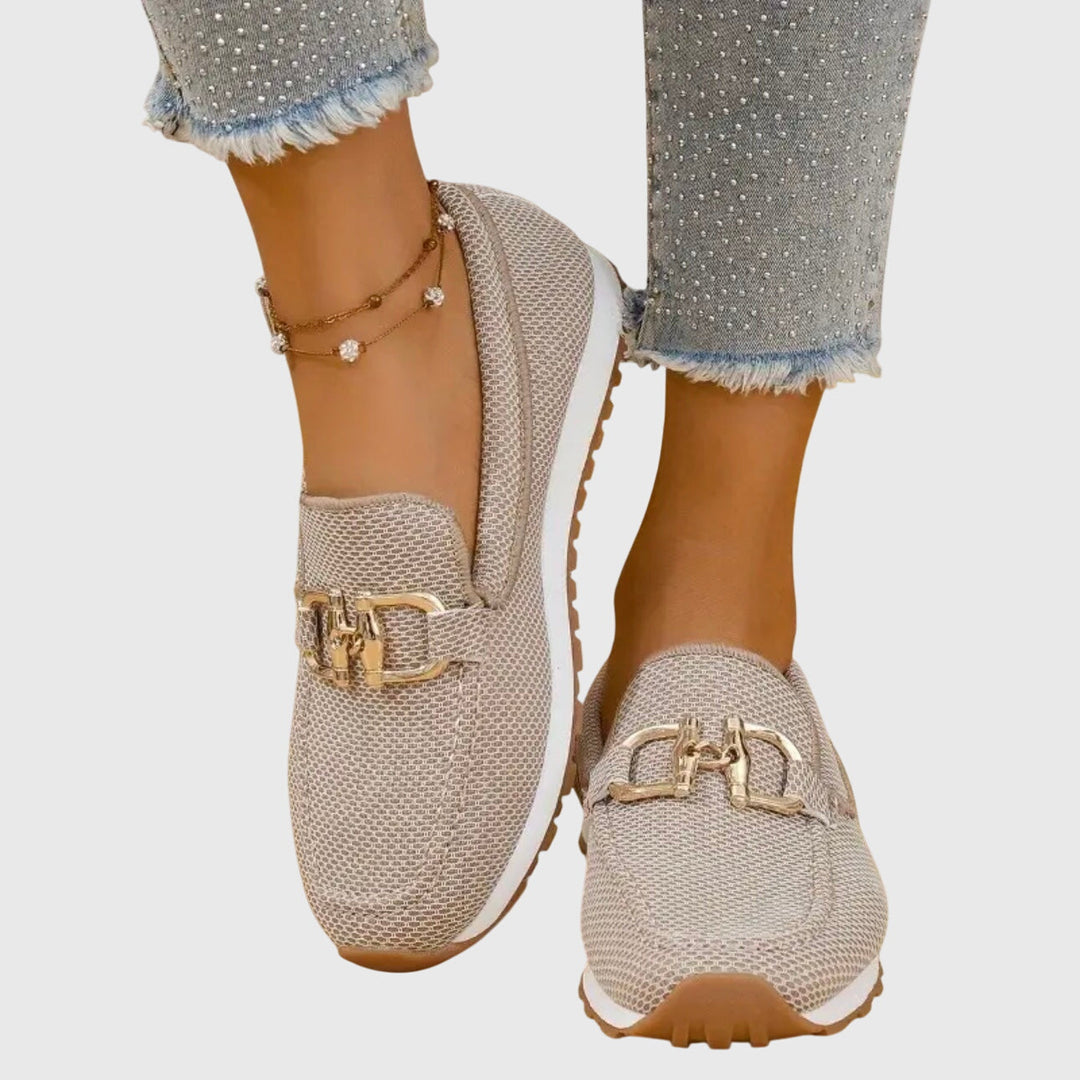 Sarina | Leichte, Atmungsaktive & Stützende Loafer Sneaker 0