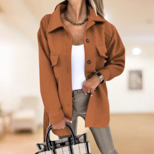 Lena | Stylischer und Warmer Damen-Trenchcoat