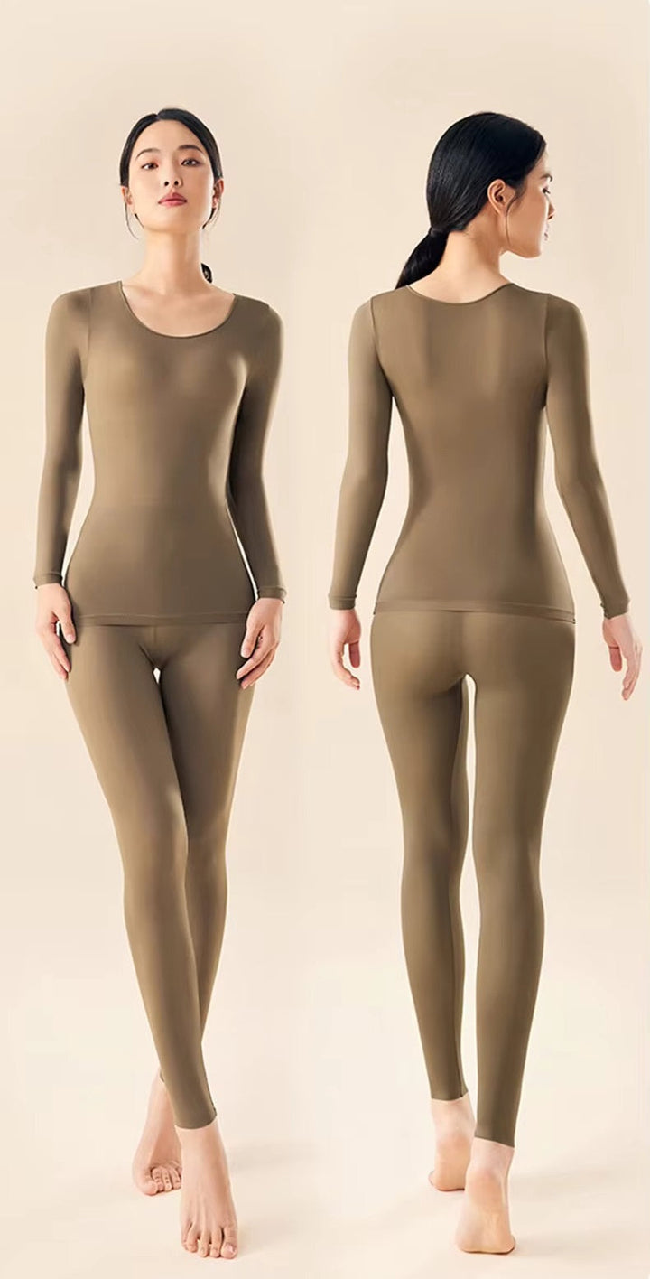 Thermo Unterwäsche Set | Langarmshirt Mit Leggings