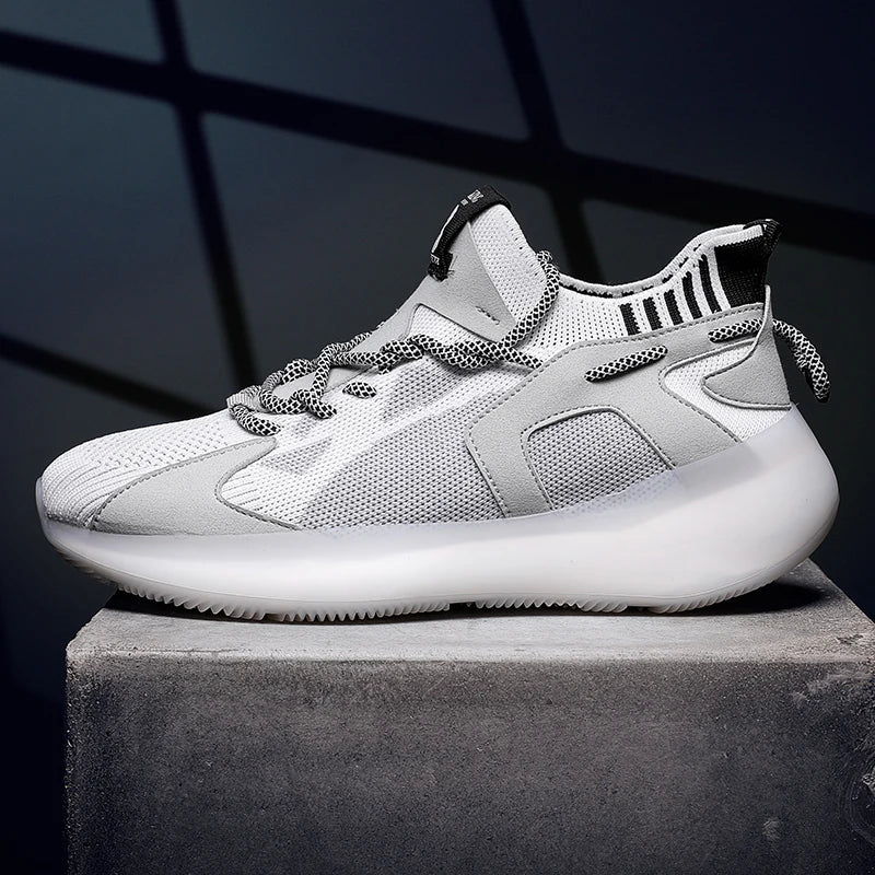 Orthopädische Sneaker mit Schnürung aus Mesh