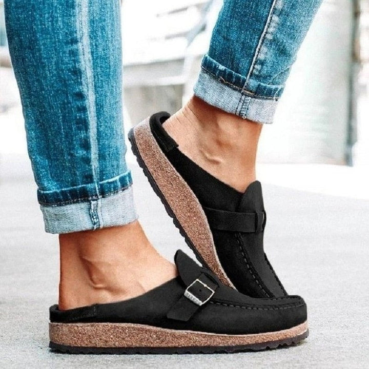 Orthopädische Mokassins Herren Slip-on mit Schnalle