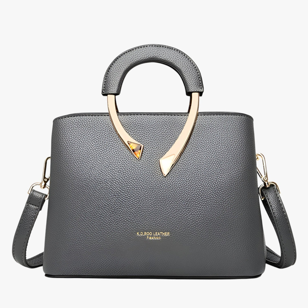 Damen Tote Bag mit Goldakzent