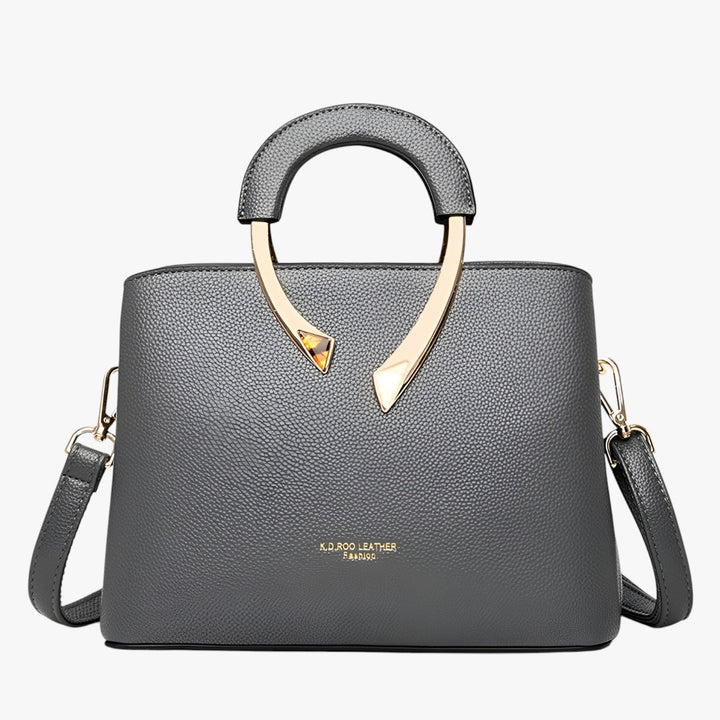 Damen Tote Bag mit Goldakzent