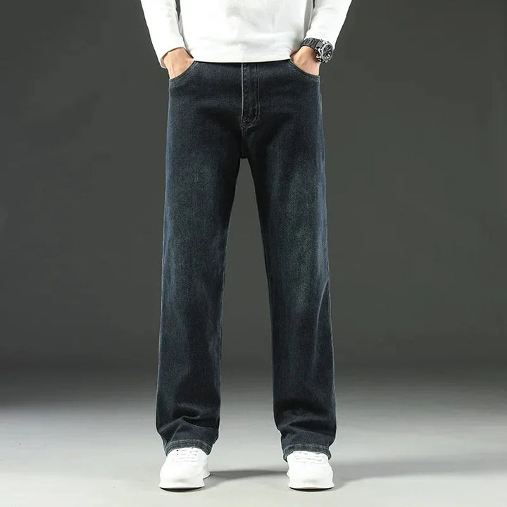 Herrenjeans Regular Fit gerades Bein