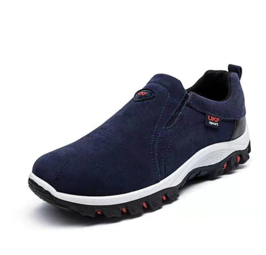 Winterschuhe Slip On Sneaker | Herren Sportlicher Schuh mit Profilsohle