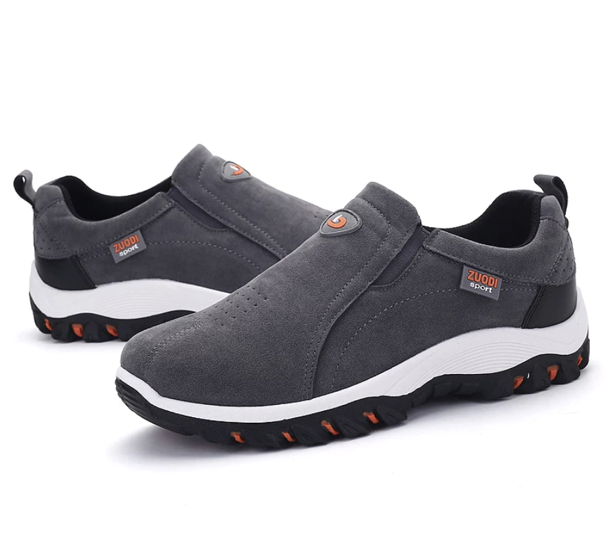 Winterschuhe Slip On Sneaker | Herren Sportlicher Schuh mit Profilsohle