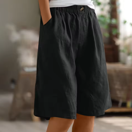 Ines – Women Casual Linen Shorts - Image 10