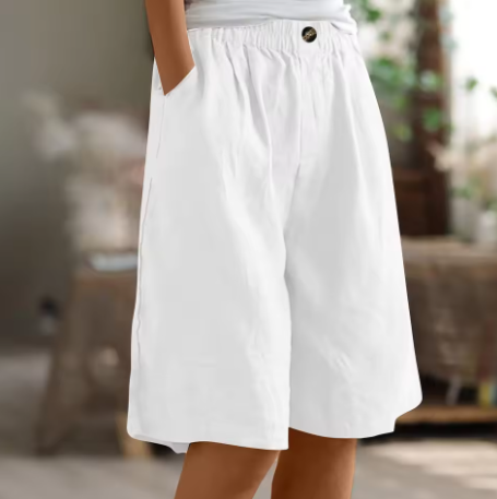 Leichte Shorts für Damen mit elastischem Bund