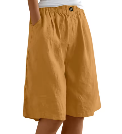 Ines – Women Casual Linen Shorts - Image 13