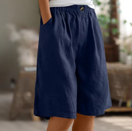 Ines – Women Casual Linen Shorts - Image 6