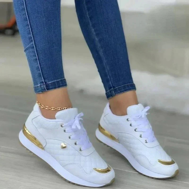 Damen Plateau Sneaker