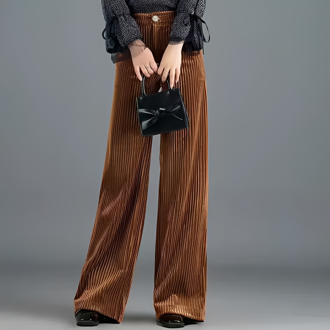 Victorine – Elegante Hose aus Cord für Damen