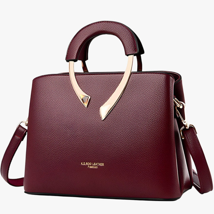 Damen Tote Bag mit Goldakzent