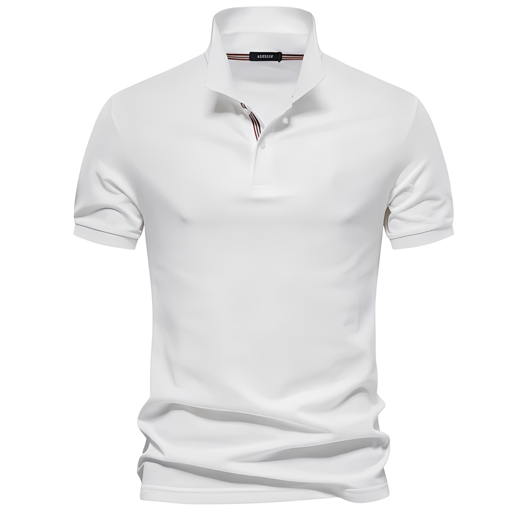 Alfred - Stilvolles Herren-Polo mit kurzen Ärmeln