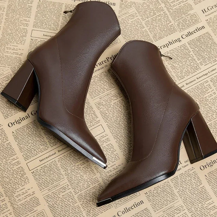 Merle – Chrome Tip Chelsea Leather Boot - Image 10