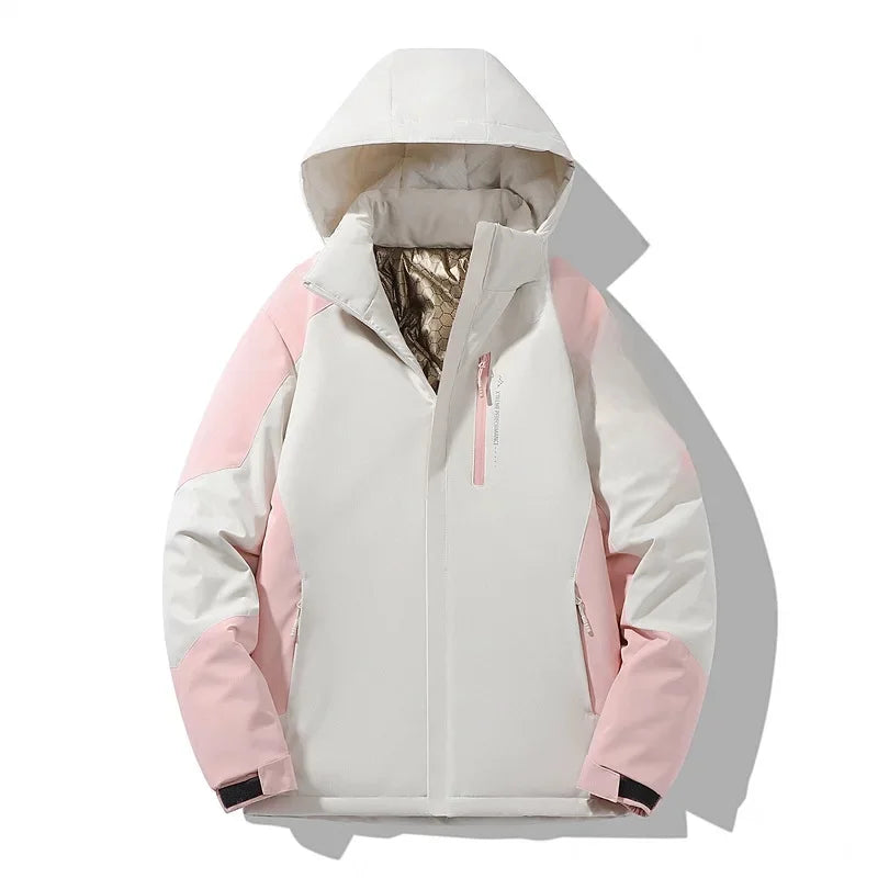 Franziska | Damen Colorblock-Winter-Skijacke