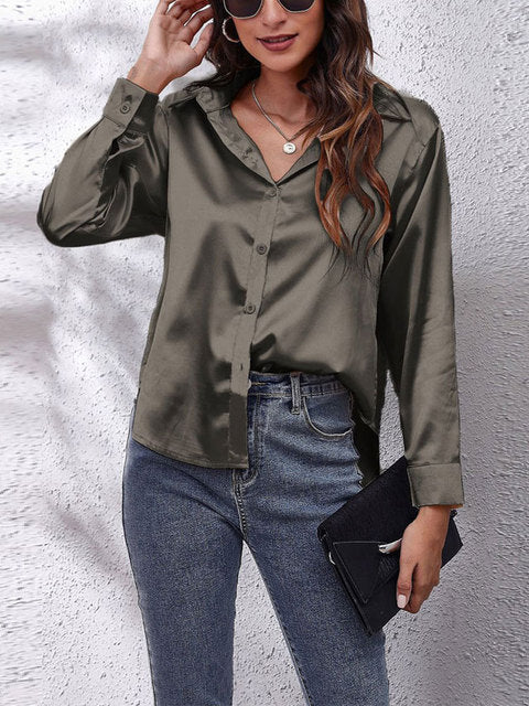 Seidenhemd Damen | Fließender Look & Weicher Komfort