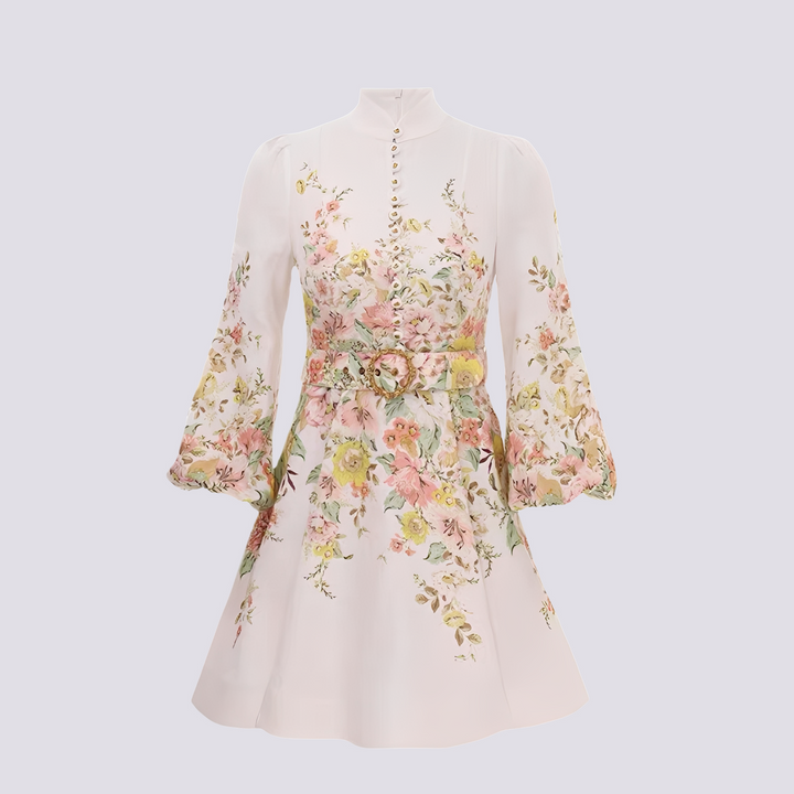 Saskia - Elegantes Minikleid mit Knopfleiste für Damen