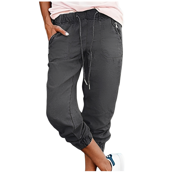Nina - Lässige elastische Cargohose für Damen